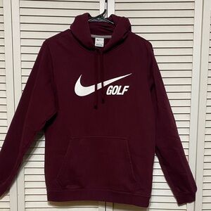 Nike Golf Dri-Git Hoodie Maroon Color Size S
